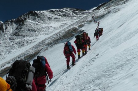 The size of a summit is not bigger than a postal stamp.